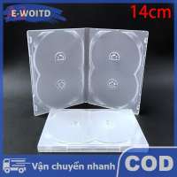 E-WOITD 1PC nhựa đơn đôi 3 4 mảnh đĩa CD trò chơi trường hợp bìa dày CD DVD đĩa bảo vệ hộp lưu trữ tổ chức