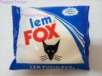 Lem Putih Fox Refill Bungkus  BIRU 350 Gr