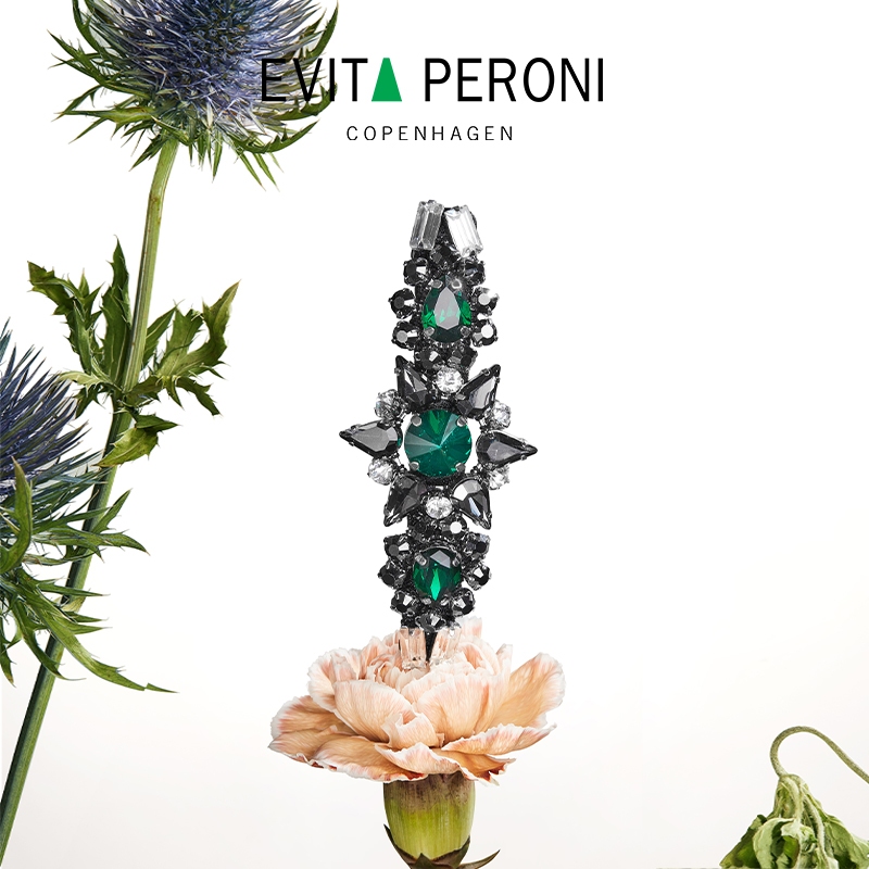[READY-STOCK] EVITA PERONI | Daphne Large Barrettes | กิ๊บติดผมขนาดใหญ่ ราคา 3,229 บาท*ส่งฟรี