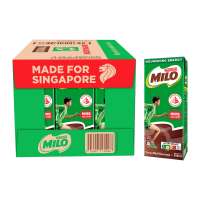 Milo Chocolate Malt Milk UHT Packet Drink 200ML X 24 - Case
