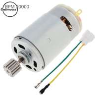 Chgimposs R390 6V/12V 12teeth động cơ DC Trẻ Em đồ chơi kiểu lái Xe Động Cơ Tốc Độ Cao Động Cơ Điện Cho Xe điều khiển từ xa Trẻ Em ô tô chòi chân SUV Các Bộ Phận