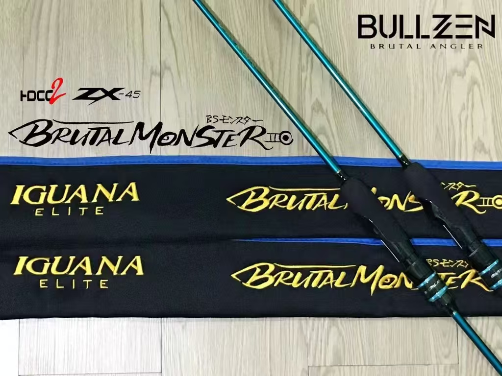 Bullzen Iguana Jigging Rod Elite Spinning Overhead Casting