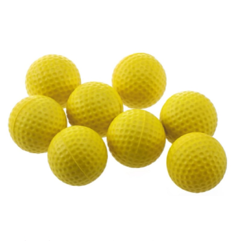 18PCS quả bóng golf tập mềm má lúm đồng tiền đàn hồi trong nhà tập luyện
