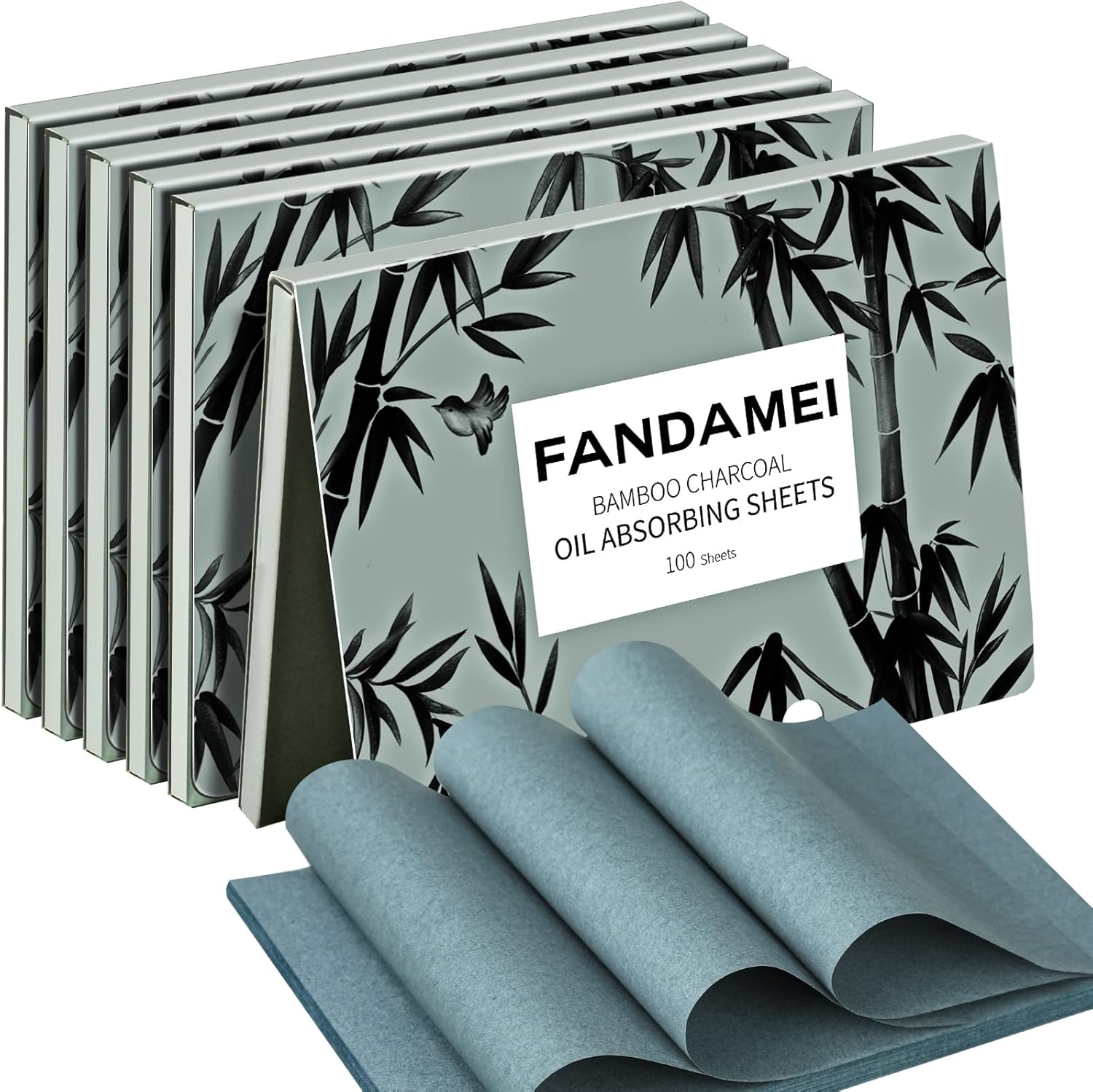 FANDAMEI 600 Giấy Thấm Dầu Khuôn Mặt Da Dầu Thấm Giấy Màng Kiểm Soát Dầu Giấy Thấm Dầu Mặt Khăn Giấy Thấm Dầu