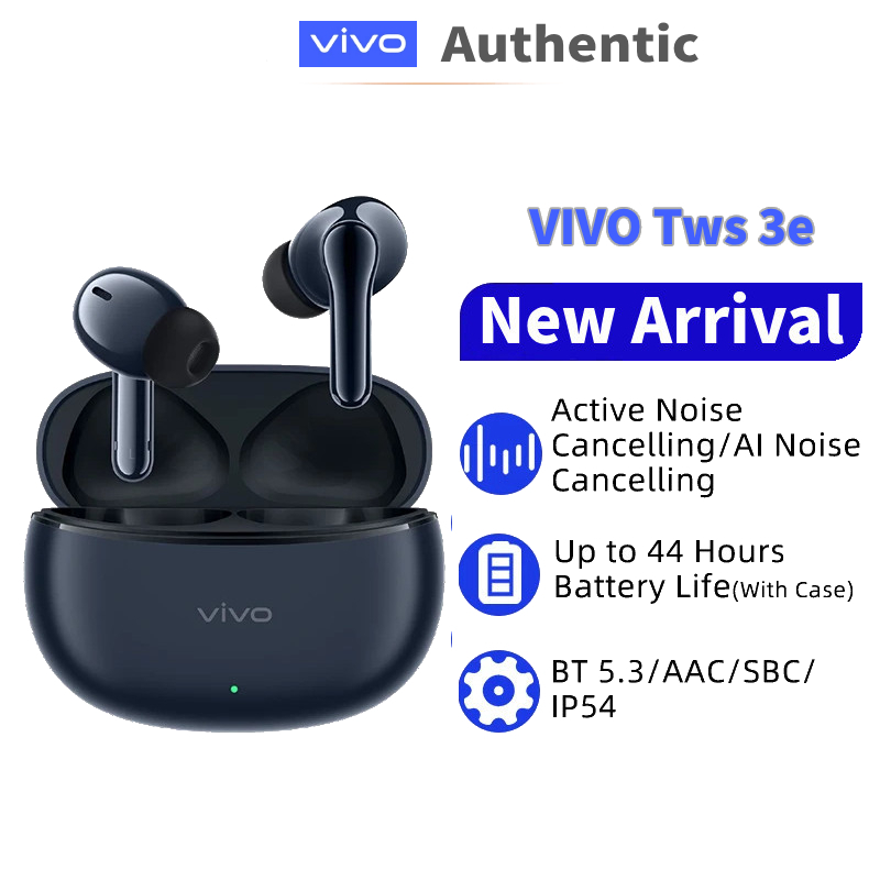 VIVO TWS 3e Bluetooth Earphone Active Noise Cancelling Bluetooth 5.3 Wireless Headphone AI Noise Cancelling for Vivo X100 PRO
