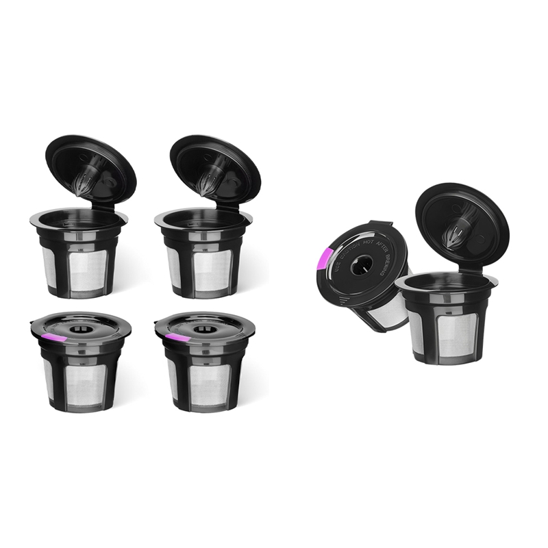 Reusable K Cups for K Mini, K Elite, K Classic, K Compact, K Latte, K Select and All 2.0 & 1.0 Coffee Makers