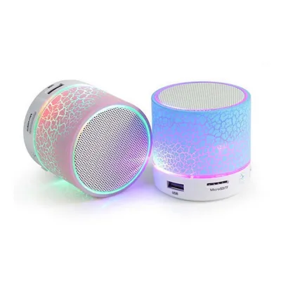 OFZ16 Home Mini Crack LED Bluetooth Audio Colorful Light Sound Speaker Speaker Wireless Speaker Bluetooth Speaker Music Player