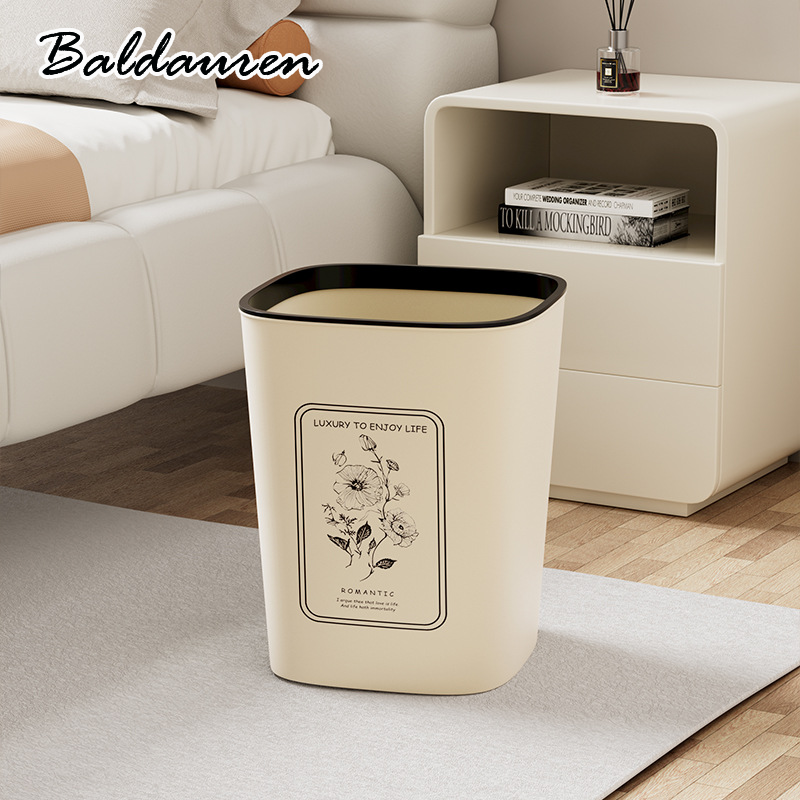 BALDAUREN ถังขยะถังขยะถังขยะความจุถังขยะ พกพาง่าย วัสดุคุณภาพดี ใช้งานได้ คุณภาพดีมาก ULT24A056A 49Z241205 ราคา 139 บาท*ส่งฟรี
