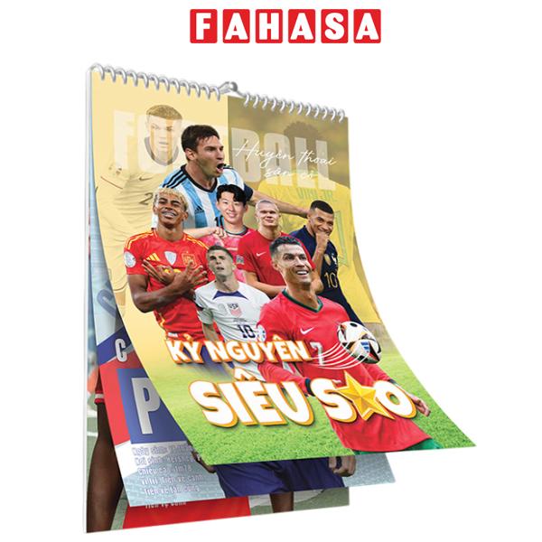 Fahasa - Sách - Poster Cầu Thủ Bóng Đá 2026 - Kỷ Nguyên Siêu Sao