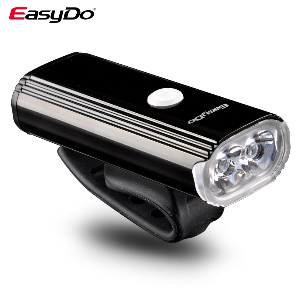 Easydo đèn pin xe đạp đi xe đạp đầu đèn chiếu phía trước 4400mah 1000 lumens có thể sạc qua usb 10w đèn pha xe đạp 8 chế độ chiếu sáng đèn