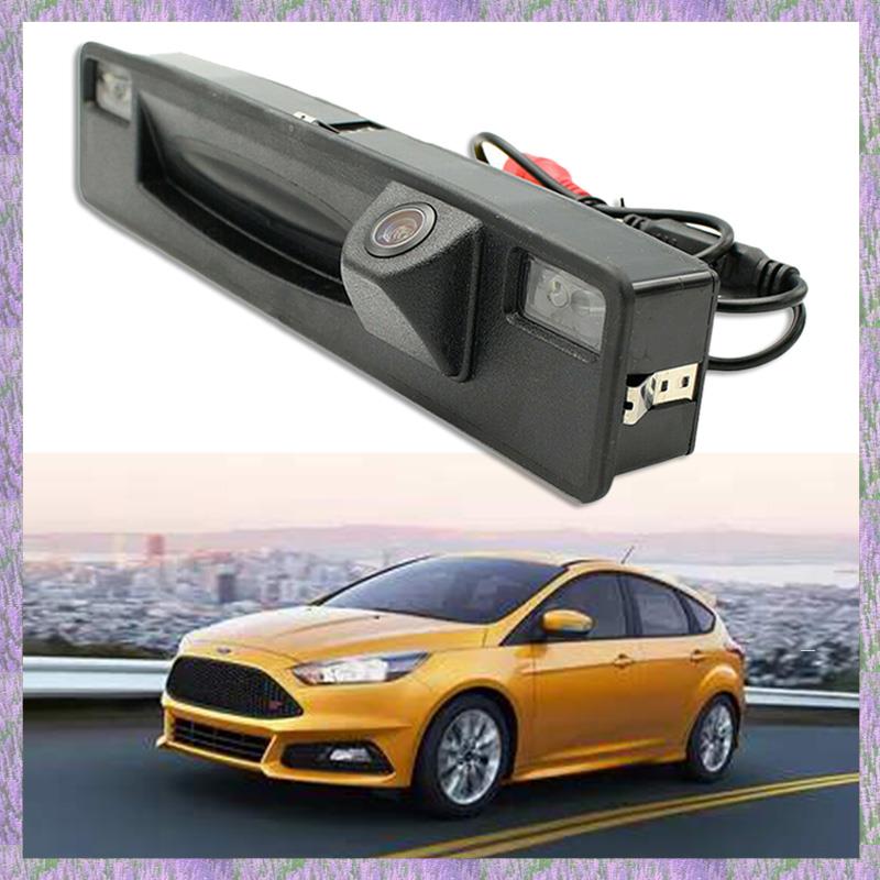for Focus 2015-2017 Rear View Camera for Car Parking with Handle for Car Trunk HD CCD