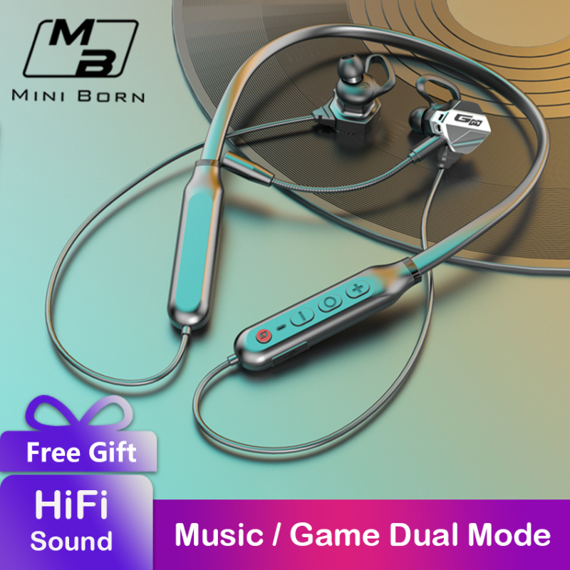 Mini Born Wireless Bluetooth Gaming Earbuds In Ear Headphones HD Stereo Headset Sport Earphone Noise Canceling Stereo Headset with Dual Microphone Free Bag Singapore
