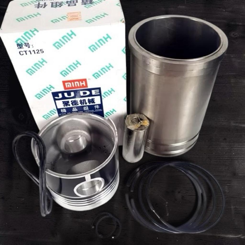 Bộ nòng (bộ hơi) máy nổ Diesel D28CT-D28CDC-D28 Chajianfa Minh 125mm