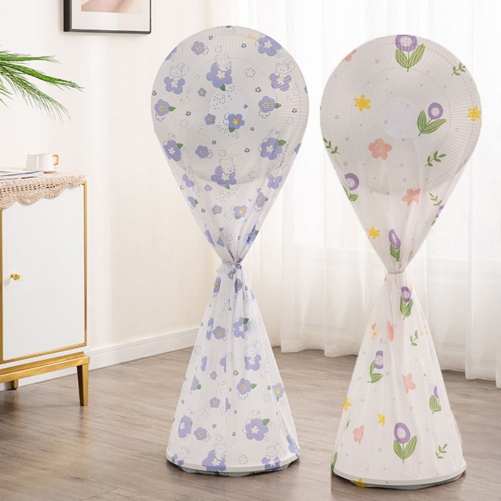 A5TG PEVA Vỏ chống bụi cho quạt điện Bảo vệ toàn diện Di động Vỏ quạt sàn Phổ quát Chống thấm nước Tay áo quạt