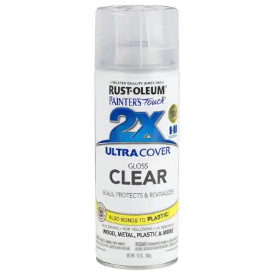 Rust-Oleum Ultra Cover 2X Spray Paint 12oz (Gloss Clear) RustOleum