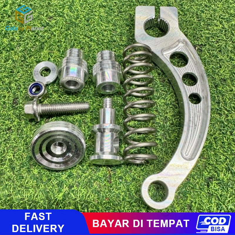 CNC BRAKE ARM PAHA STAINLESS ORIGINAL K -TITANIUM VIETNAM BERKUALITAS TINGGI UNIVERSAL YAMAHA HONDA SUZUKI KAWASAKI DLL Harga 69,300 rupiah*Gratis Ongkir