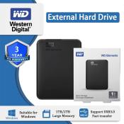 WD Elements External Hard Drive 1TB/2TB USB 3.0 Portable