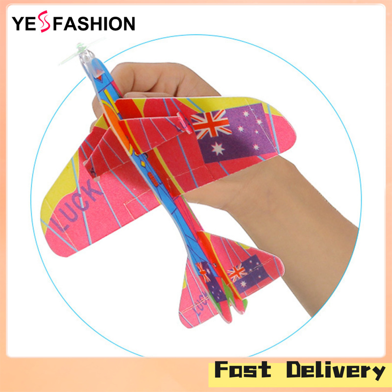 Yesfashion Store IN stock 360 degrees Fly Back Gliders Styrofoam Planes