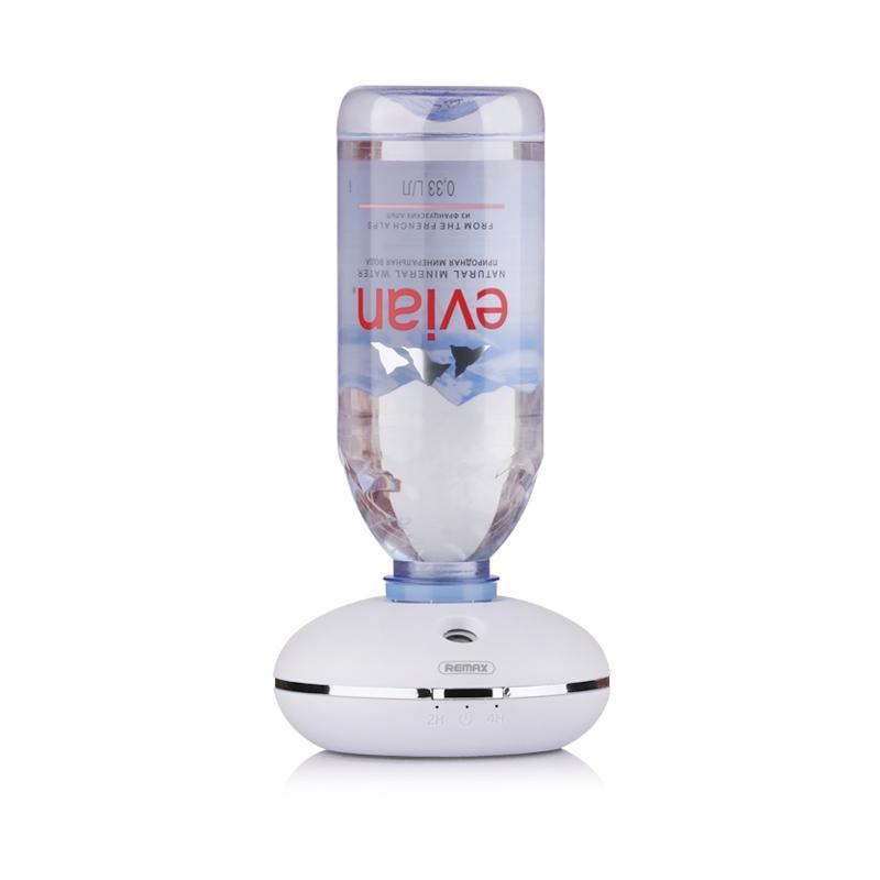 Remax Bottled Aquarian Air Mineral Water Bottle Mini USB Humidifier Small Portable Office Desk Surface Panel Household Bedroom Mute Small Female Car Mounted Water Moisturizing Wireless Dormitory Creative Singapore