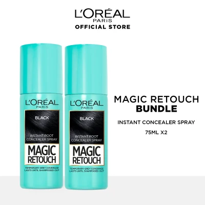 [Bundle of 2s] Magic Retouch Instant Root Concealer Hair Spray 75ml by L'Oreal Paris