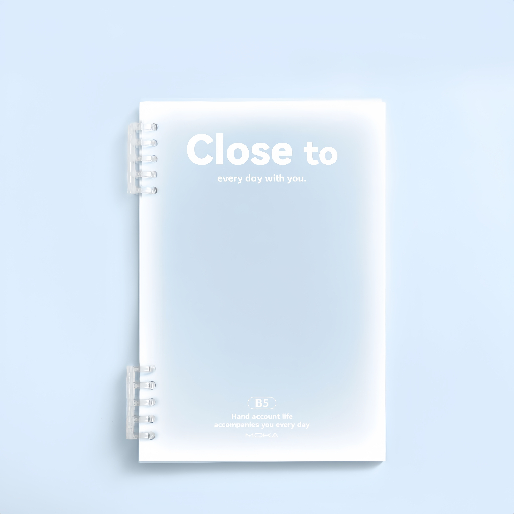 Buku A5 Buku Tulis Sekolah Lucu Aesthetic Notebook Aesthetic Lose Leaf Binder untuk Kantor Sekolah Kuliah