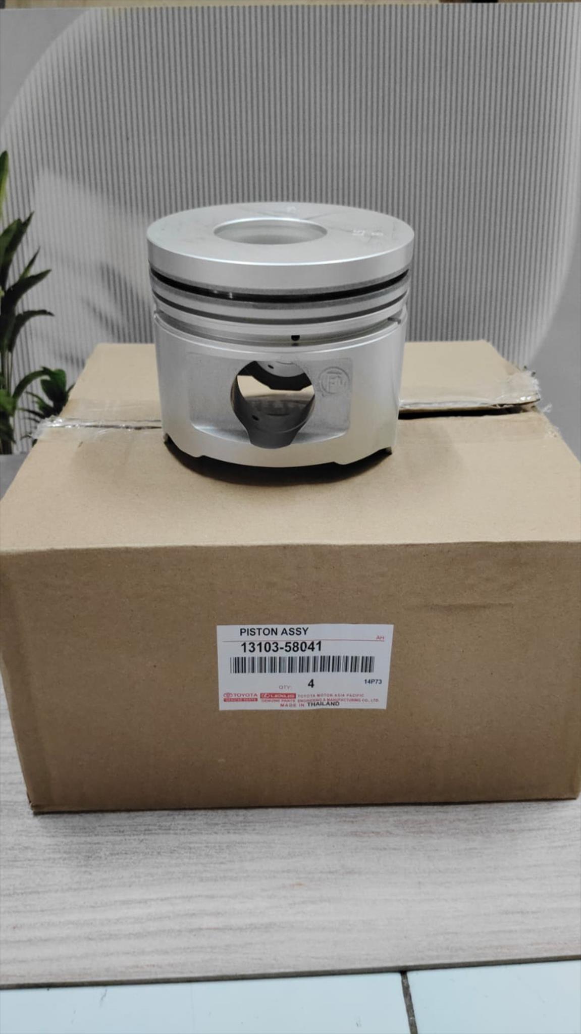 Piston Seher Baja Toyota Rino Bangkong 115PS 14B ov 0.50 13103-58041 Harga 1,232,999 rupiah*Gratis Ongkir