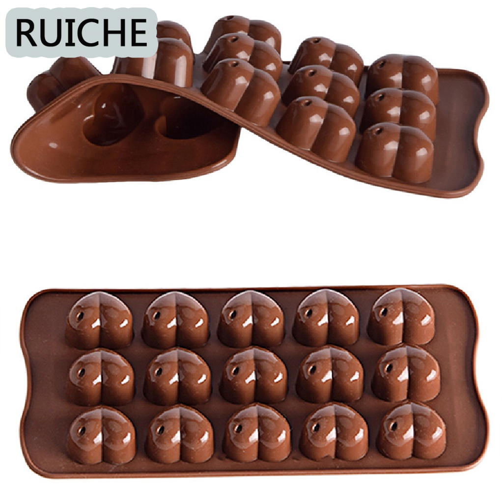 RUICHE แม่พิมพ์เค้กซิลิโคนหน้ายิ้มน่ารัก ราคา 25 บาท*ส่งฟรี
