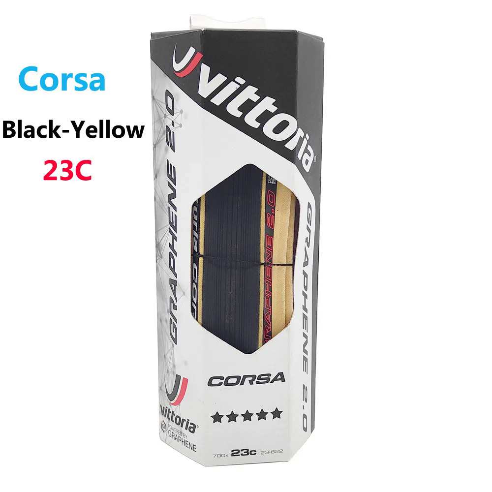 Xe đạp đường lốp 700C Vittoria Corsa g cạnh tranh Graphene 2.0 700x23C25C28C tan cycing road xe đạp 