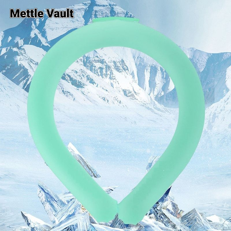 Mettle Vault Cooling Neck Collar for Summer Refreshment with Ice Crystal Filling - Stay Cool and Comfortable ราคา 70 บาท*ส่งฟรี