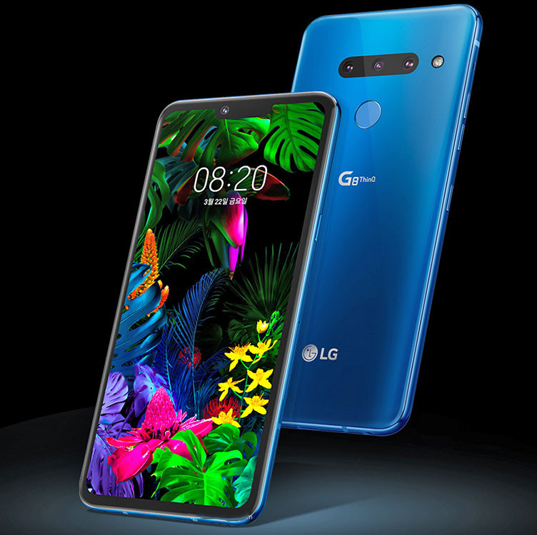 JKRTK Original Unlocked LG G8 ThinQ 4G LTE Mobile Phone G820N G820UM Android SmartPhone 6GB+128GB 6.1 Dual Camera NFC CellPhone HRTWR · v26