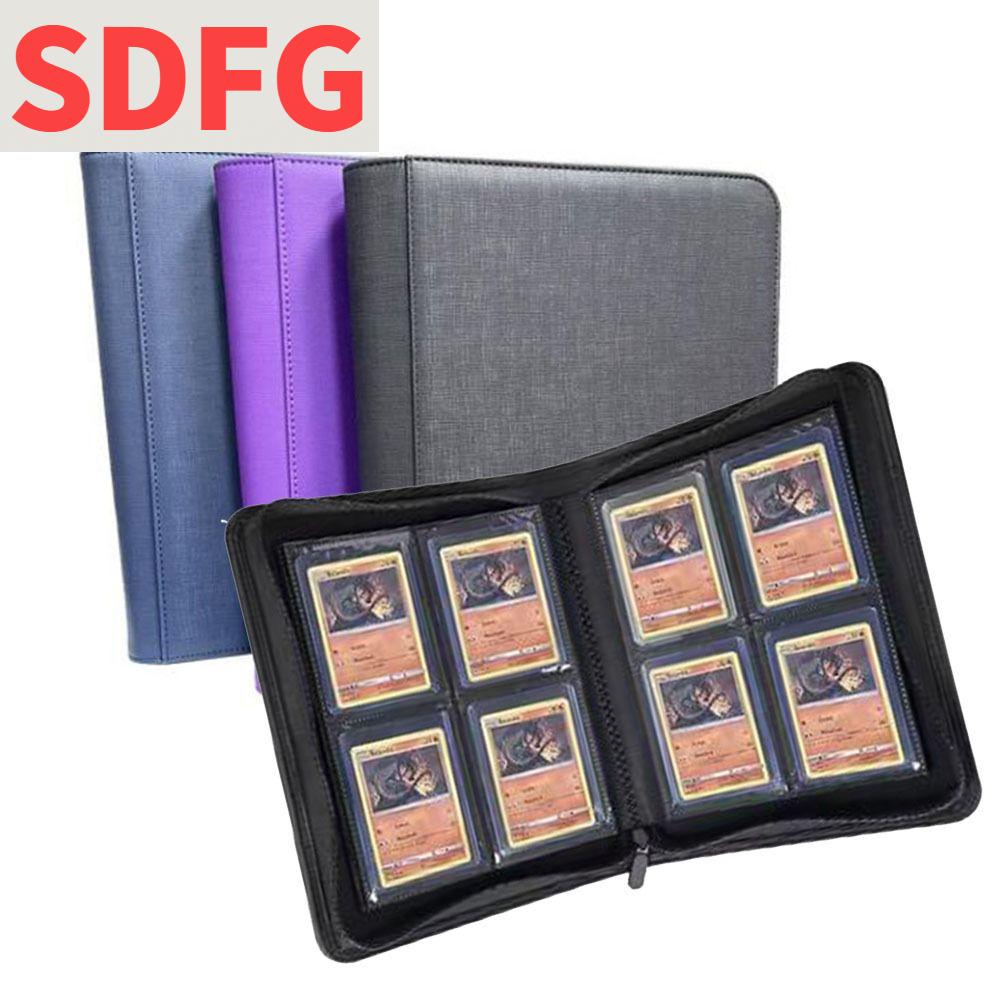 SDFG 4 ช่อง แฟ้มใส่เอกสารแบบ Toploader ปู 112 ท็อปโหลดเดอร์ อัลบั้มสะสมการ์ด กล่องเก็บการ์ด ความจุขนาดใหญ่ นักสะสมการ์ดเกม สำหรับการ์ดสะสม ราคา 562 บาท*ส่งฟรี