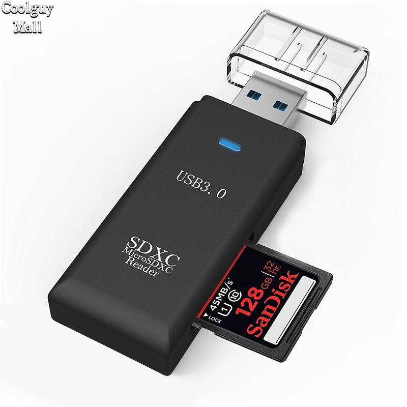 USB 3.0 Multi-function SD Memory Card Reader for SDHC SDXC MMC