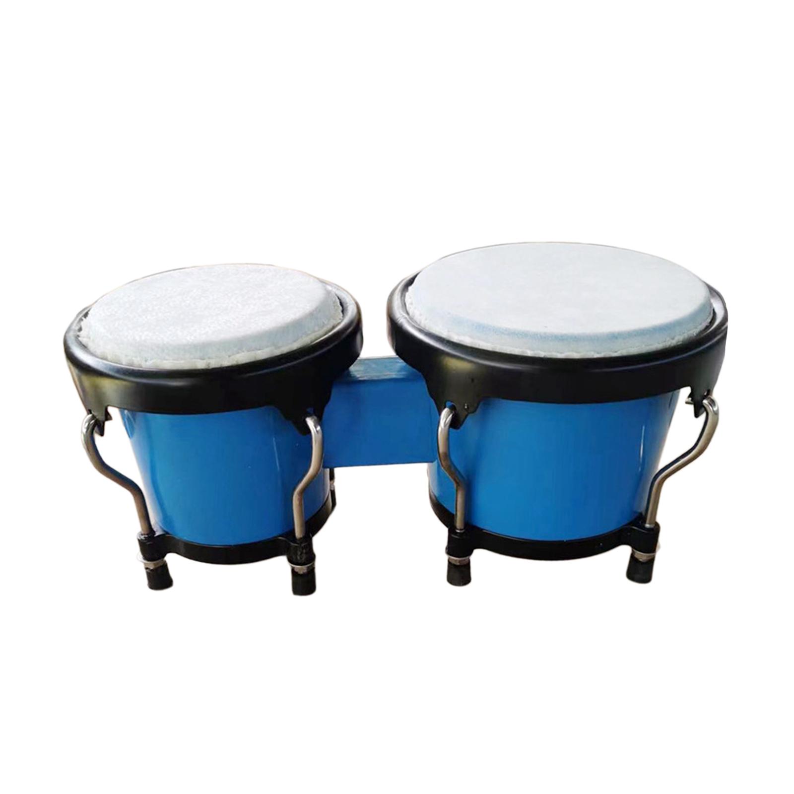 Baoblaze Drum Percussion Instruments Bongo Drum Set for Gifts Adults