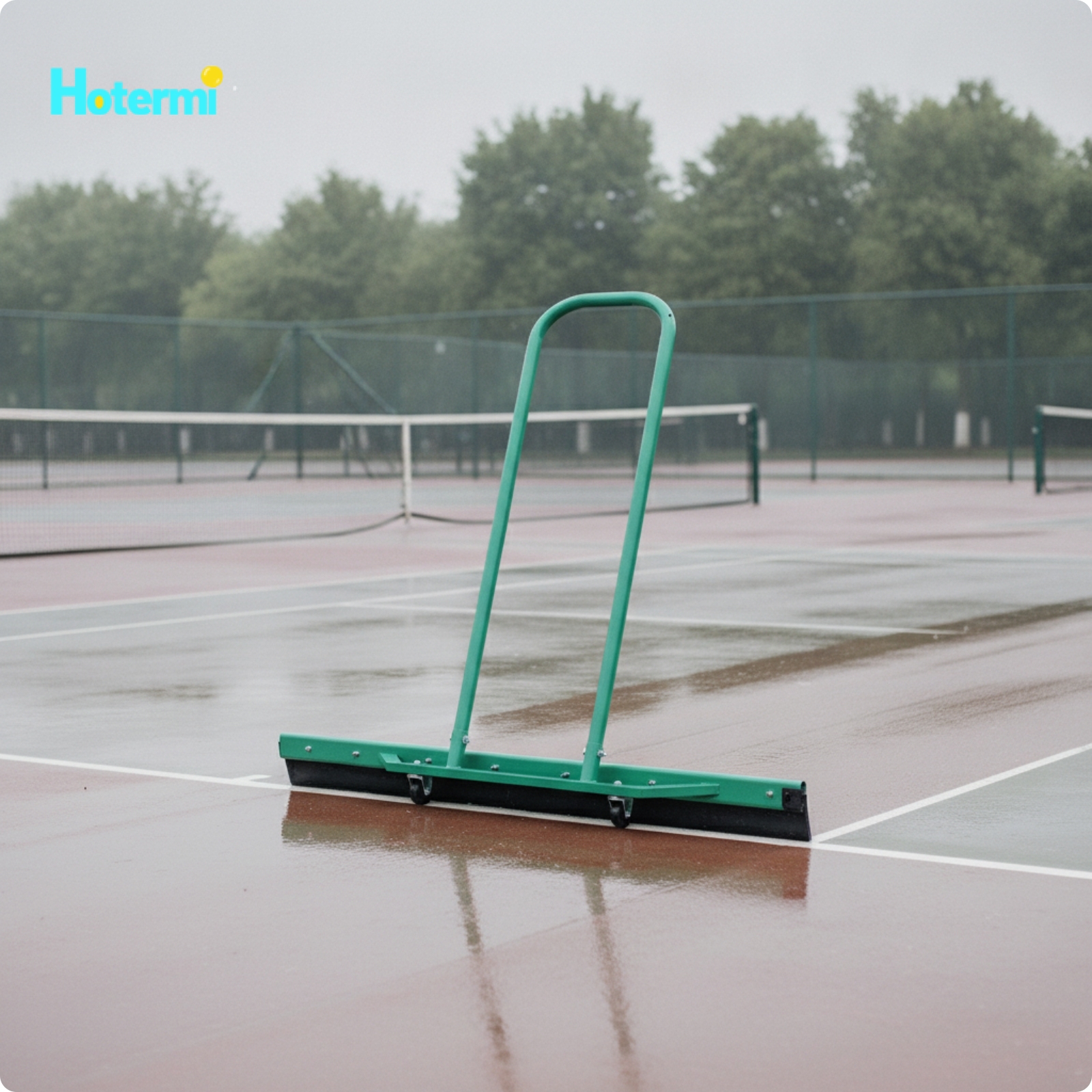 footful Wheeled Tennis Court Water Remover Wide Court Squeegee Low-Height Floor Squeegee with Wheels Heavy Duty for Garages ราคา 29,612 บาท*ส่งฟรี