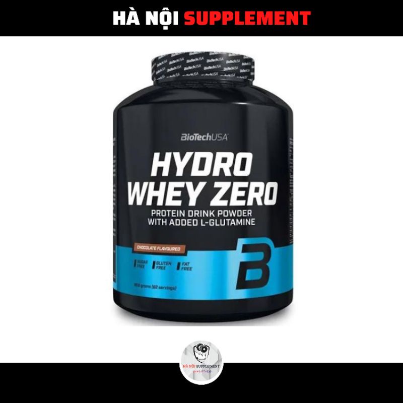 Biotech Hydro Whey Zero 4Lbs / Iso Whey Zero 5LBS (2,27kg) Sữa Tăng Cơ - Hà Nội Supplement