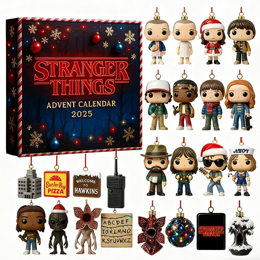 Countdown Stranger Things Advent Calendar 2025 – 24 Days of Festive 2D Blind Box