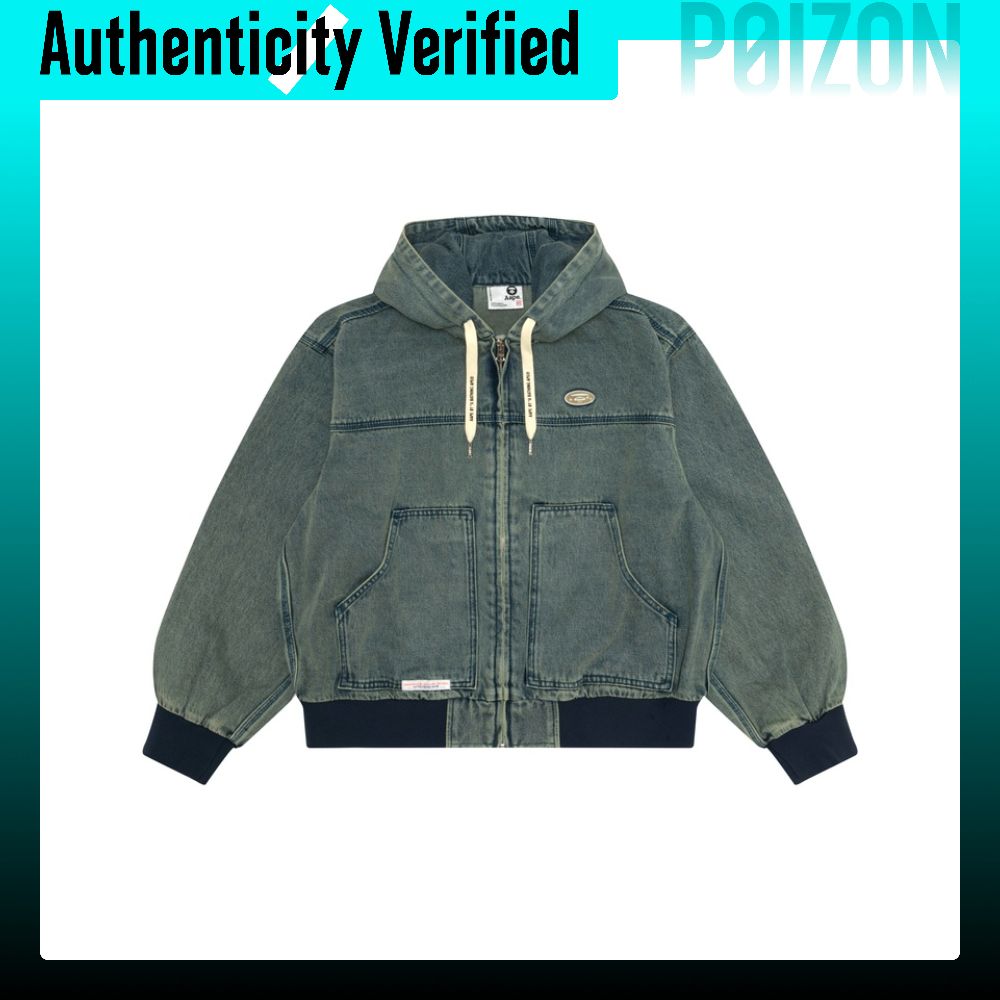 เสื้อแจ็คเก็ต เสื้อคลุมสตรี Aape Denim s Women's Blue BLL Hooded (ถอดออกได้) Moderate Other AAPLJW7779XXQ ราคา 34,032 บาท*ส่งฟรี
