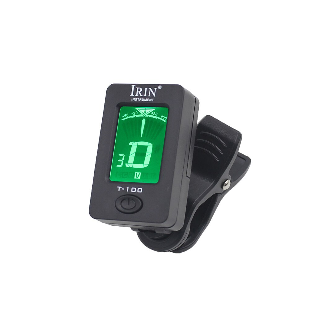 Bộ điều chỉnh ghi ta T-100 kẹp xoay Tuner xách tay phổ Guitar Tiểu Luận ST nhạc cụ bộ phận Đàn ghi ta