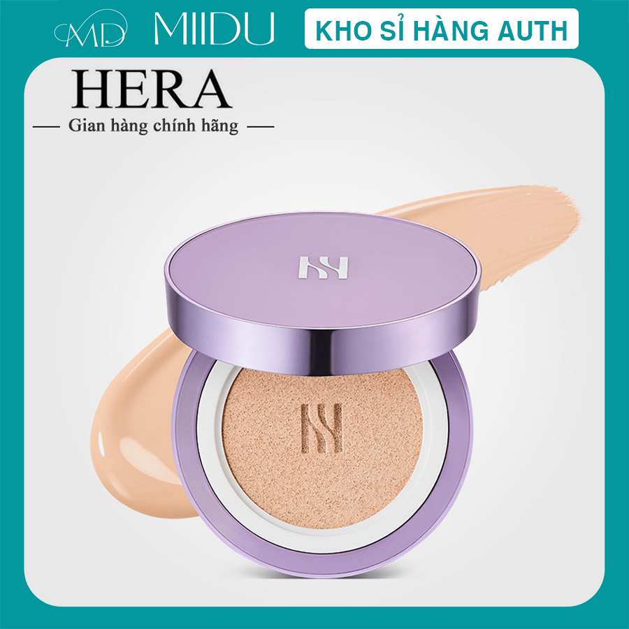 Phấn nước Hera UV Mist Cushion Cover SPF 50+ / PA+++ Hàn Quốc (15gx2), kèm thêm lõi