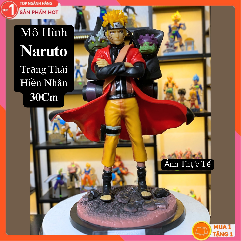 Mô Hình Naruto Trạng Thái Hiền Nhân 30Cm Mô Hình Naruto Figure Mô Hình Anmie Naruto Đồ Chơi