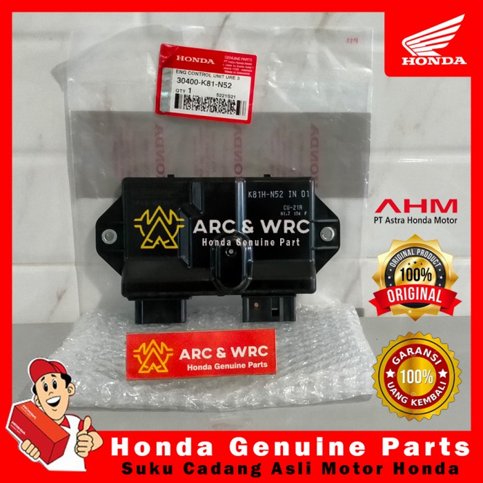 Ecu / Ecm Beat Street / Beat Esp Non ISS // 30400K81N52 Harga 1,514,200 rupiah*Gratis Ongkir