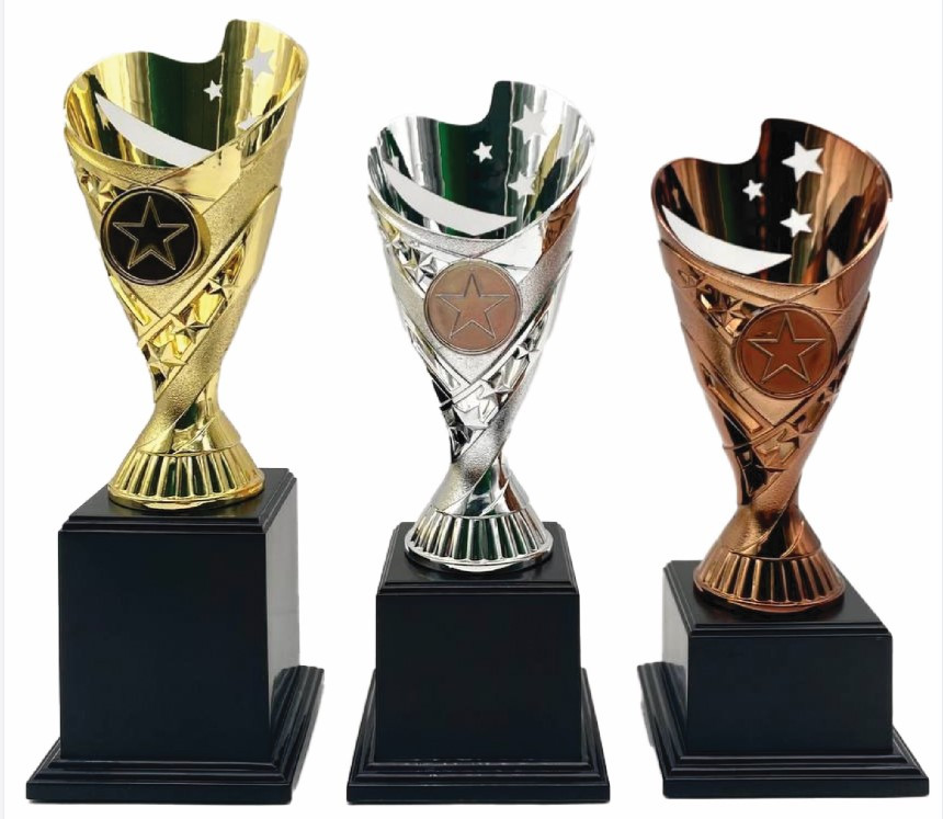 Trofi / Piala - Acrylic Pattern Trophy AT31400 with Artwork Printing / Piala / Thanksgiving /Gifts