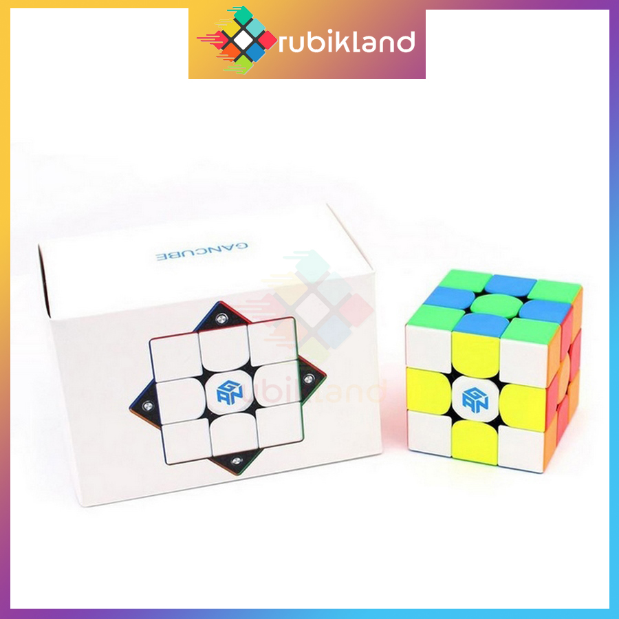 Rubik Gan 356 M Rubic 3x3 Nam Châm Cao Cấp Gan 356M Stickerless Đồ Chơi