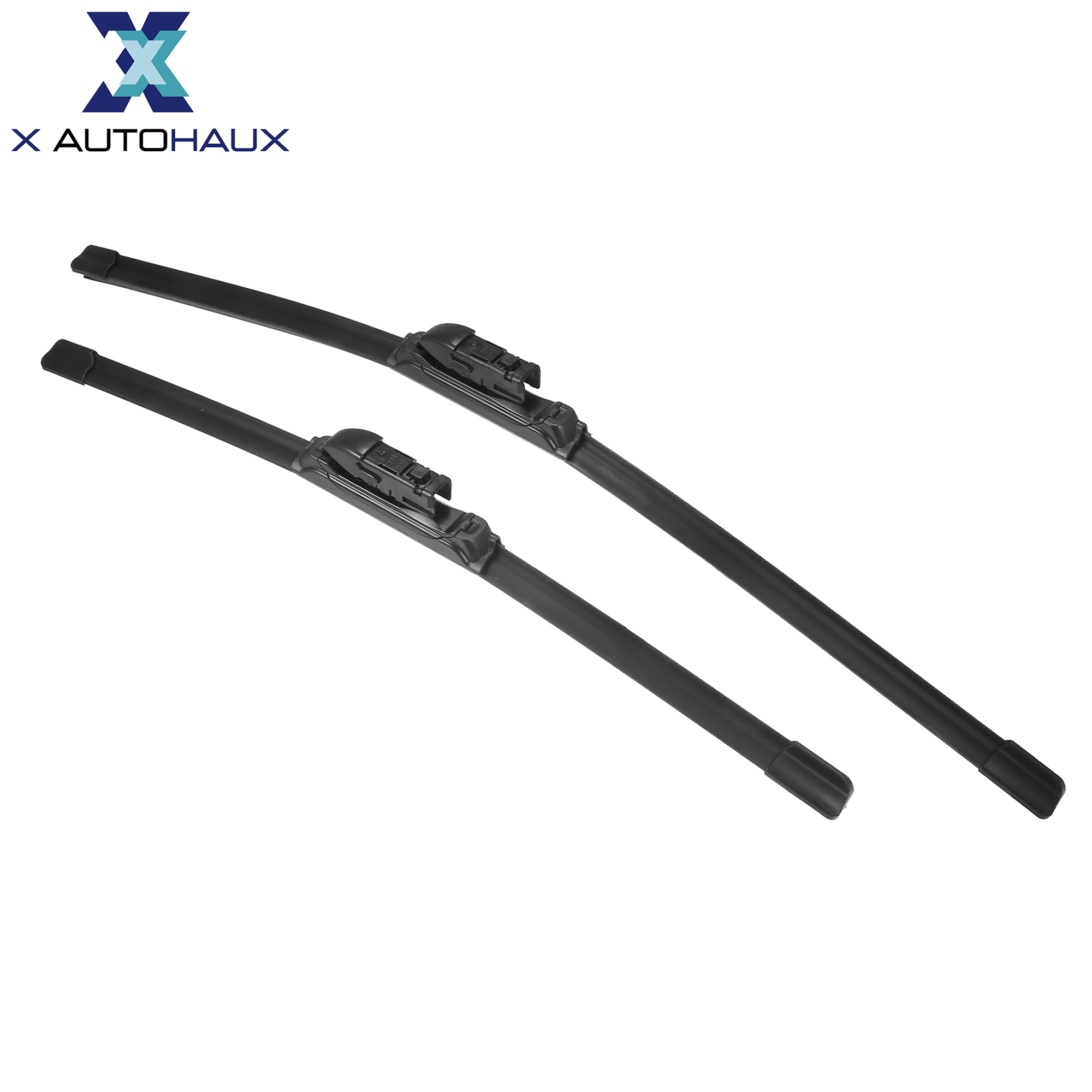 X AUTOHAUX 1 Pair 24" 18" Coating Silicone Front Windshield Wiper Blade Replacement Pair Set for Mazda CX-5 2017-2023 Top-Lock Not J / U Hook ราคา 627 บาท*ส่งฟรี