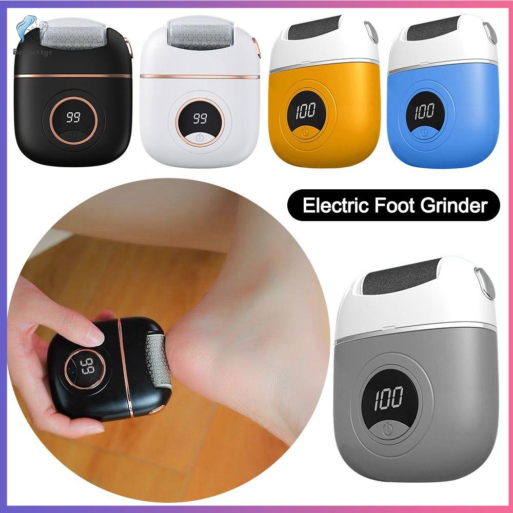 BENNETTGC Digital Display Electric Foot Grinder Automatic Rechargeable Foot Callus Remover Portable Removes Dead Skin Electronic Foot File Tool Foot Care