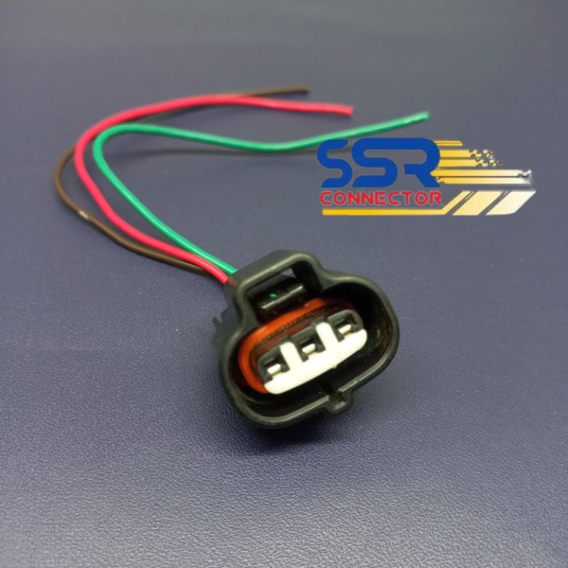SOCKET SOKET SENSOR MAP COMMON RAIL TOYOTA INNOVA FORTUNER HIACE HILUX DIESEL Harga 19,000 rupiah*Gratis Ongkir