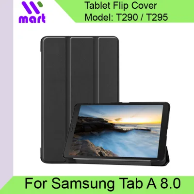 Samsung Galaxy Tab A Case Trifold PU Leather Stand Flip Cover for Tab A 8.0 2019 T290 / T295