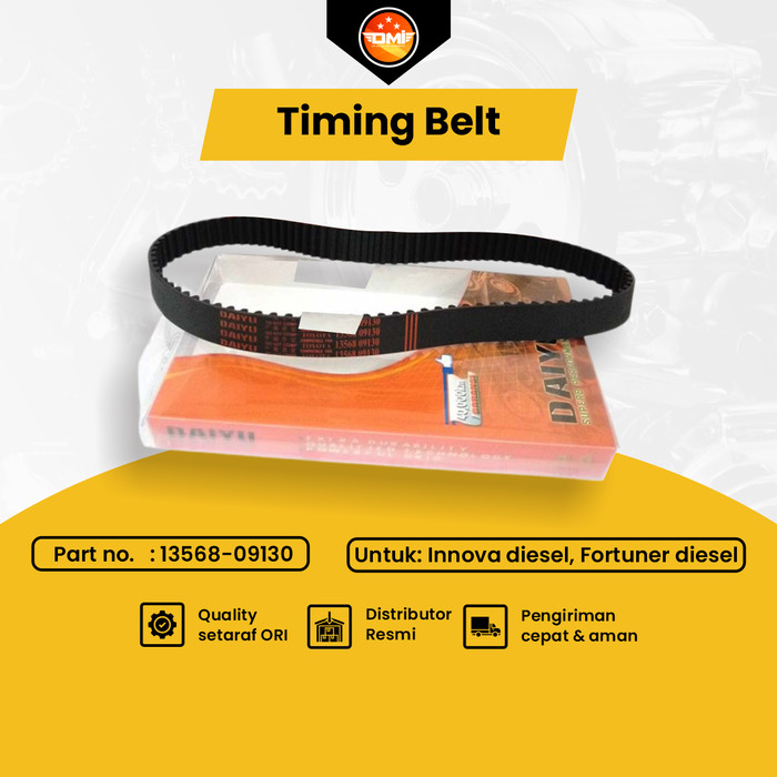 PROMO- TIMING BELT TOYOTA INNOVA DIESEL HILUX PICK UP 13568-09130 - DIVHARA SHOP Harga 205,800 rupiah*Gratis Ongkir