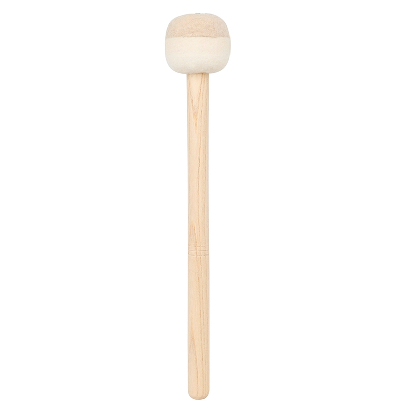 Big Drum Drumstick Two-Color Felt Head Wooden Drum Hammer Big Drumstick