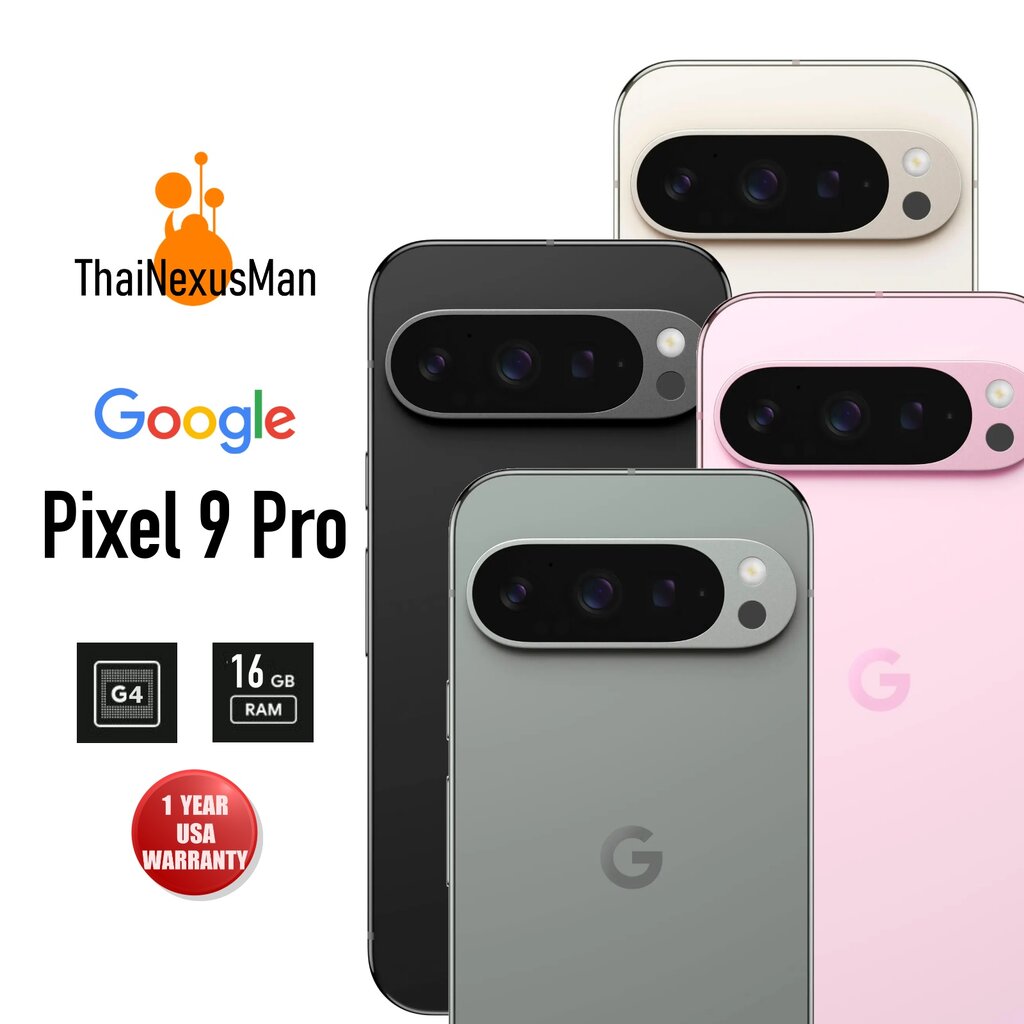 Google Pixel 9 Pro Smartphone ราคา 34,990 บาท*ส่งฟรี